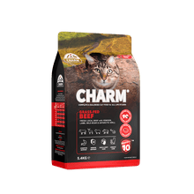 CHARM - Grass-Fed Beef – Hornfrit kattefoder med frisk oksekød