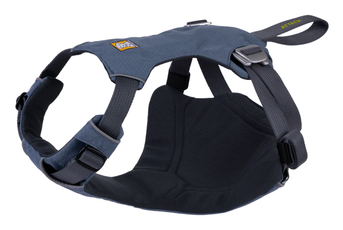 Load Up Dog Car Harness - Ruffwear Slate Blue
