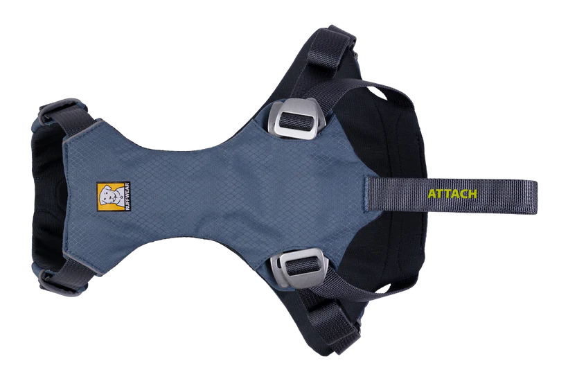 Load Up Dog Car Harness - Ruffwear Slate Blue
