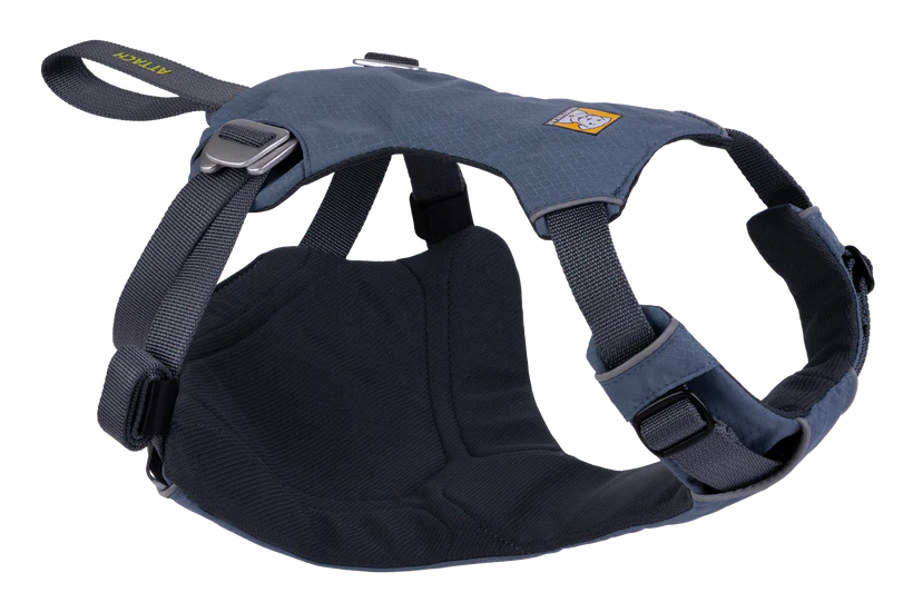Load Up Dog Car Harness - Ruffwear Slate Blue