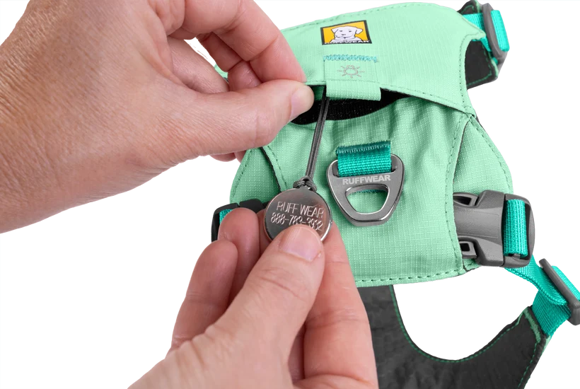Hi & Light hundesele - Ruffwear Sage Green