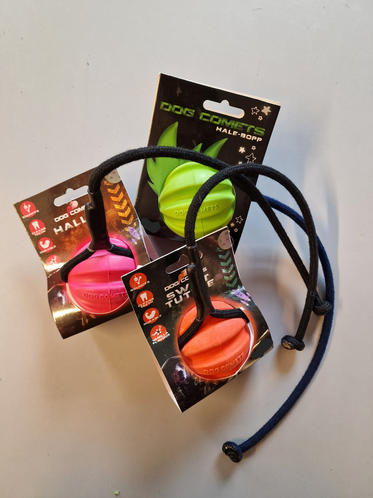 Comets ball Swift - Snor u/håndtag - Pink