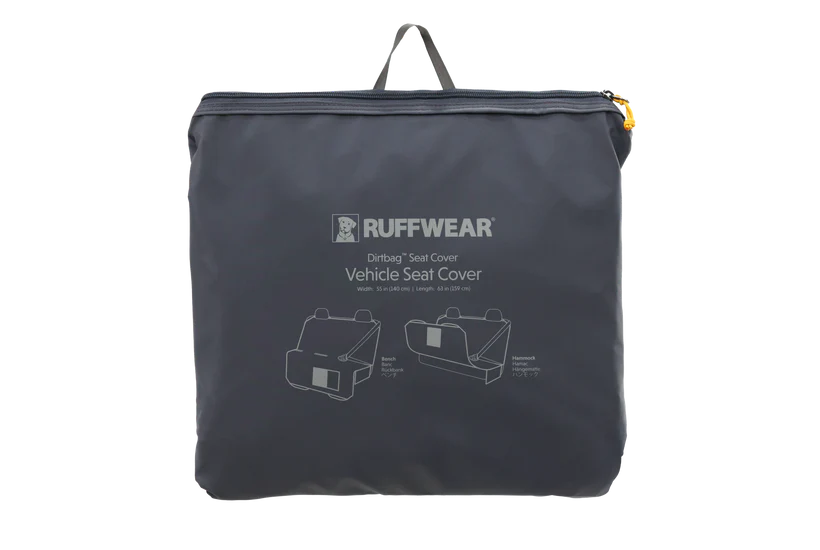Dirtbag Dog Car Seat Cover - Ruffwear Basalt Gray