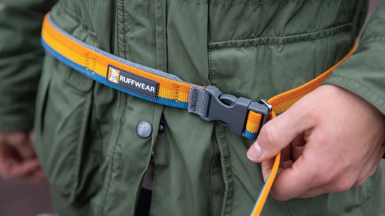 Ruffwear Roamer Bungee Line - Yellow snow