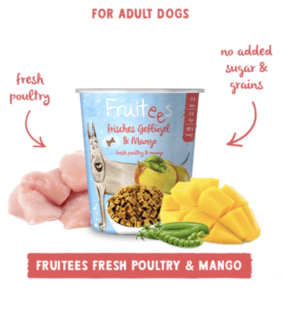 Fruitees - Frisk Fjerkræ & Mango
