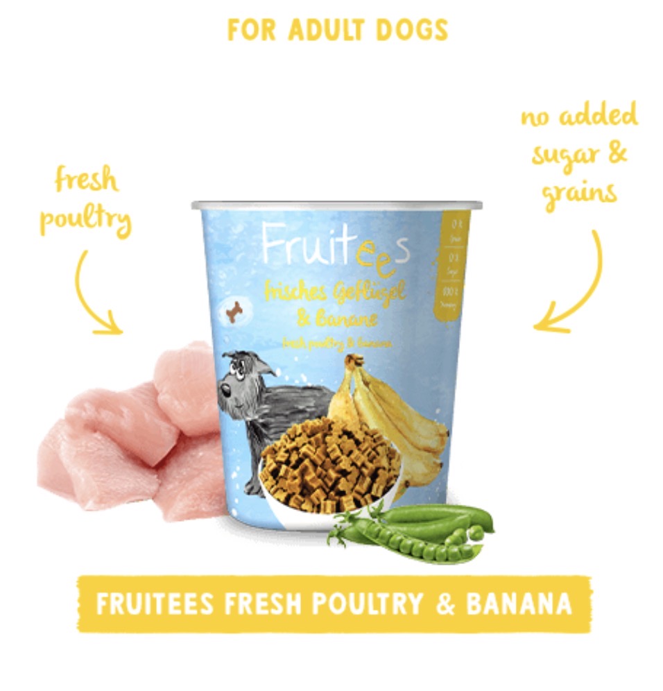 Fruitees - Frisk fjerkræ & Banan