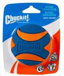 Ultra Squeaker Ball med PIV - Chuck It!