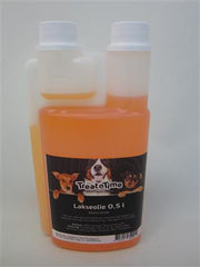 Lakseolie 0,5 L m/Omega 3 & 6 m/dosering