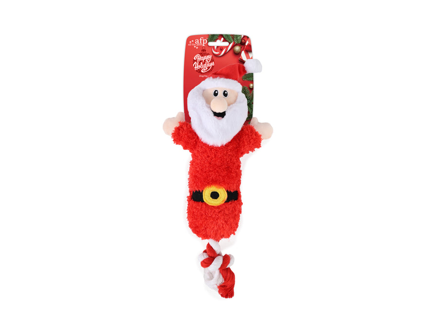 Julemand med tov bamse