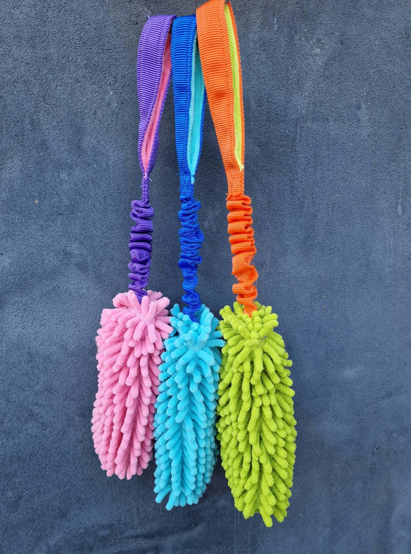 Hvalpe bide Bungee Dummy mop, polyester