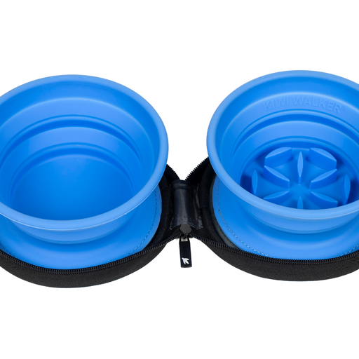 Double Travel Bowl - KIWI WALKER Slowfeeder