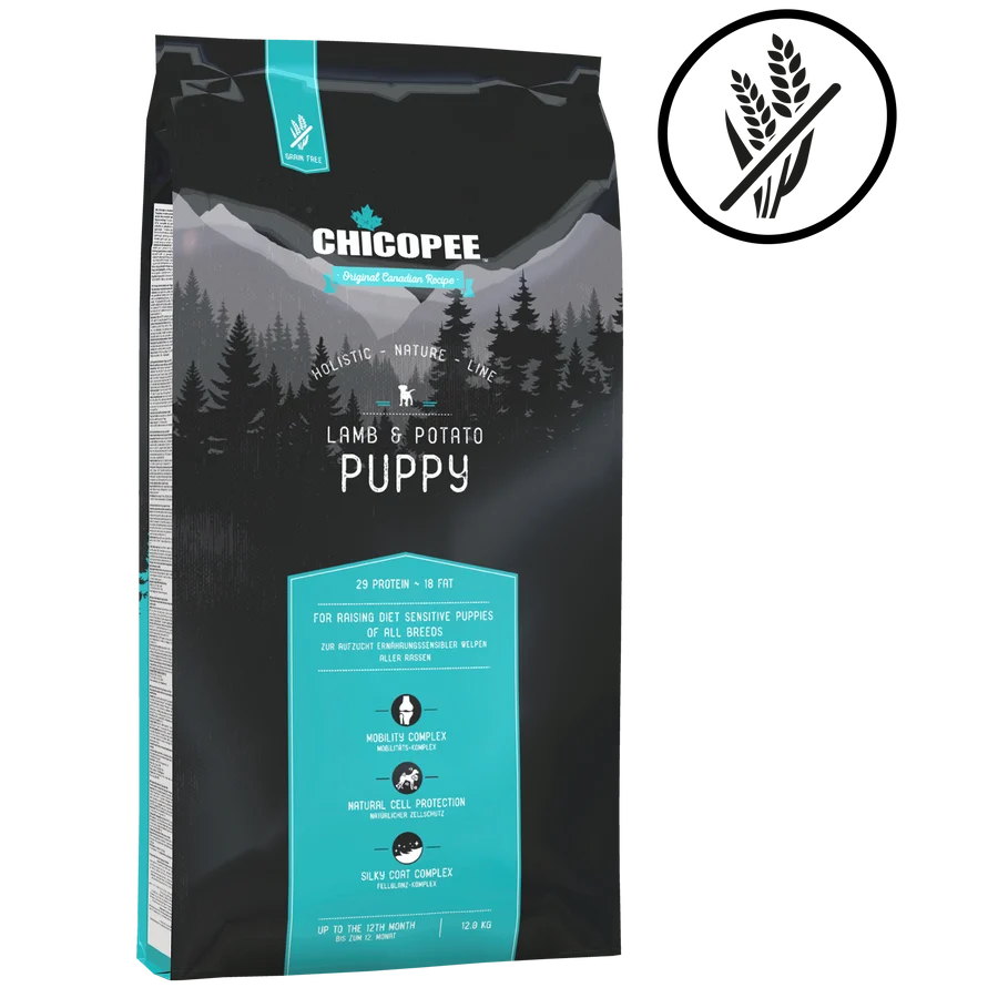 Puppy Lamb & Potato 12 kg - Chicopee Holistic Nature Line