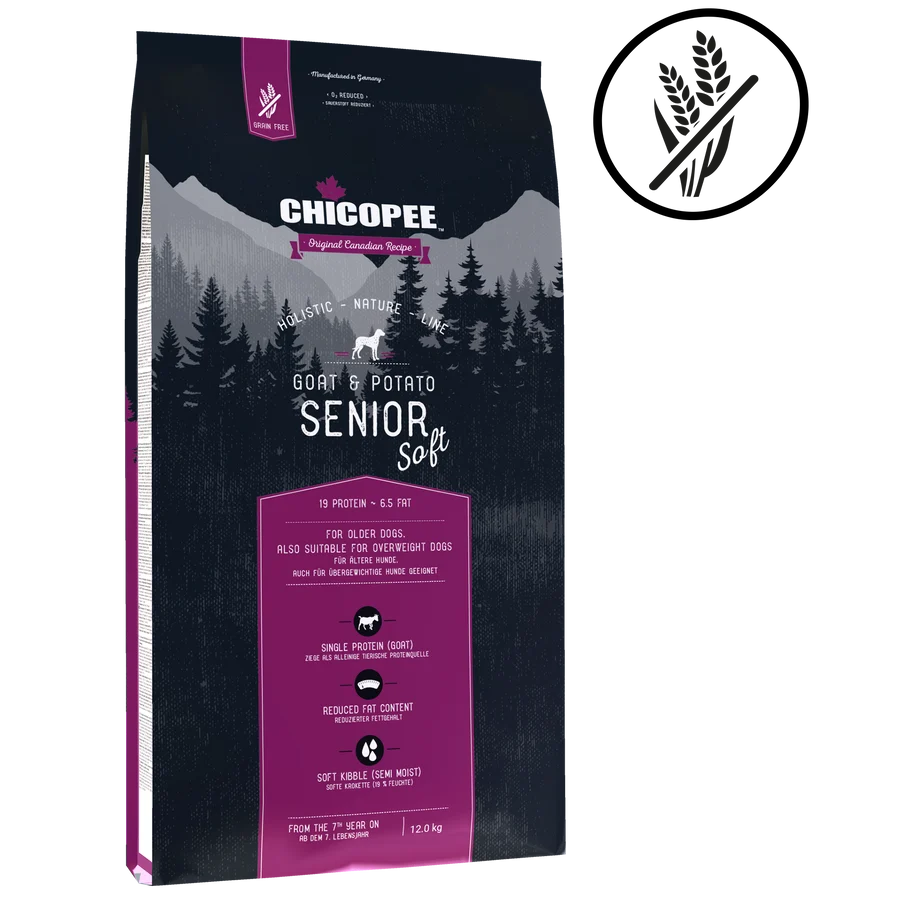 Chicopee Holistic Nature Line - Adult, Goat & Potato (semisoft) 12 kg