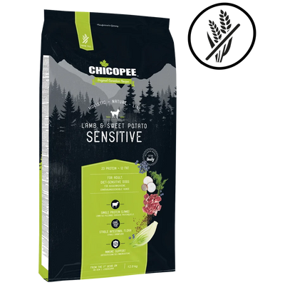 Sensitive Adult Lamb & Sweet Potato 12 kg - Chicopee Holistic Nature Line