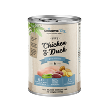 Chicopee Dog Junior - Pure Chicken & Duck 12 x 400 gram