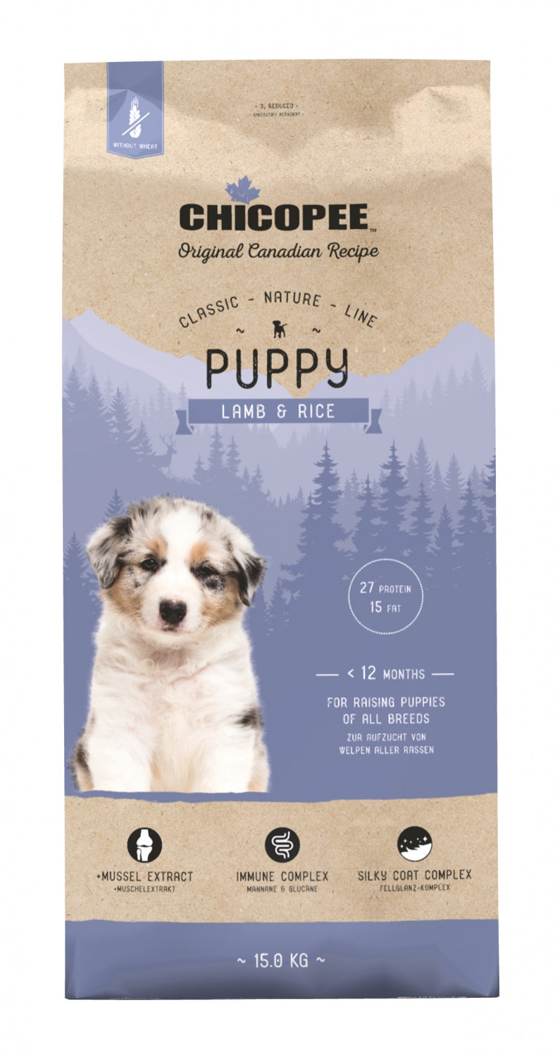 Chicopee Classic Nature Line - Puppy, Lamb & Rice 2 kg