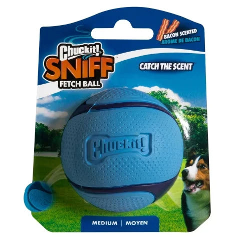 Sniff Fetch Ball, Bacon - Chuck it!
