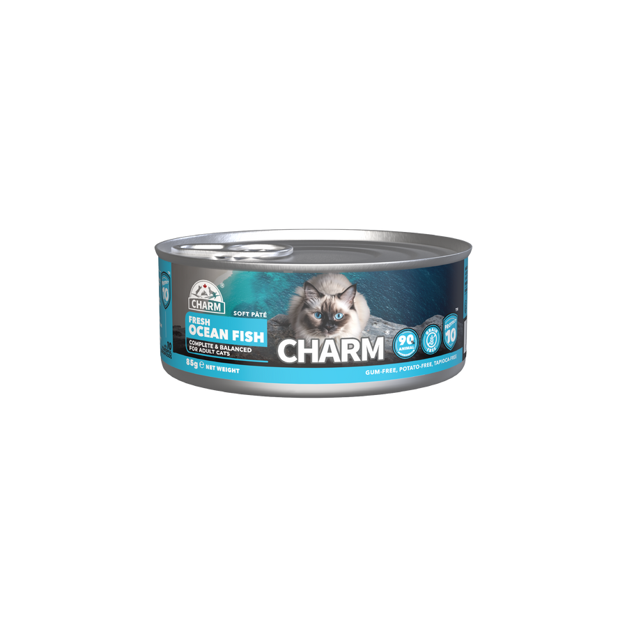 CHARM - North Atlantic Ocean Fish Soft Paté – vådfoder til kat med fisk