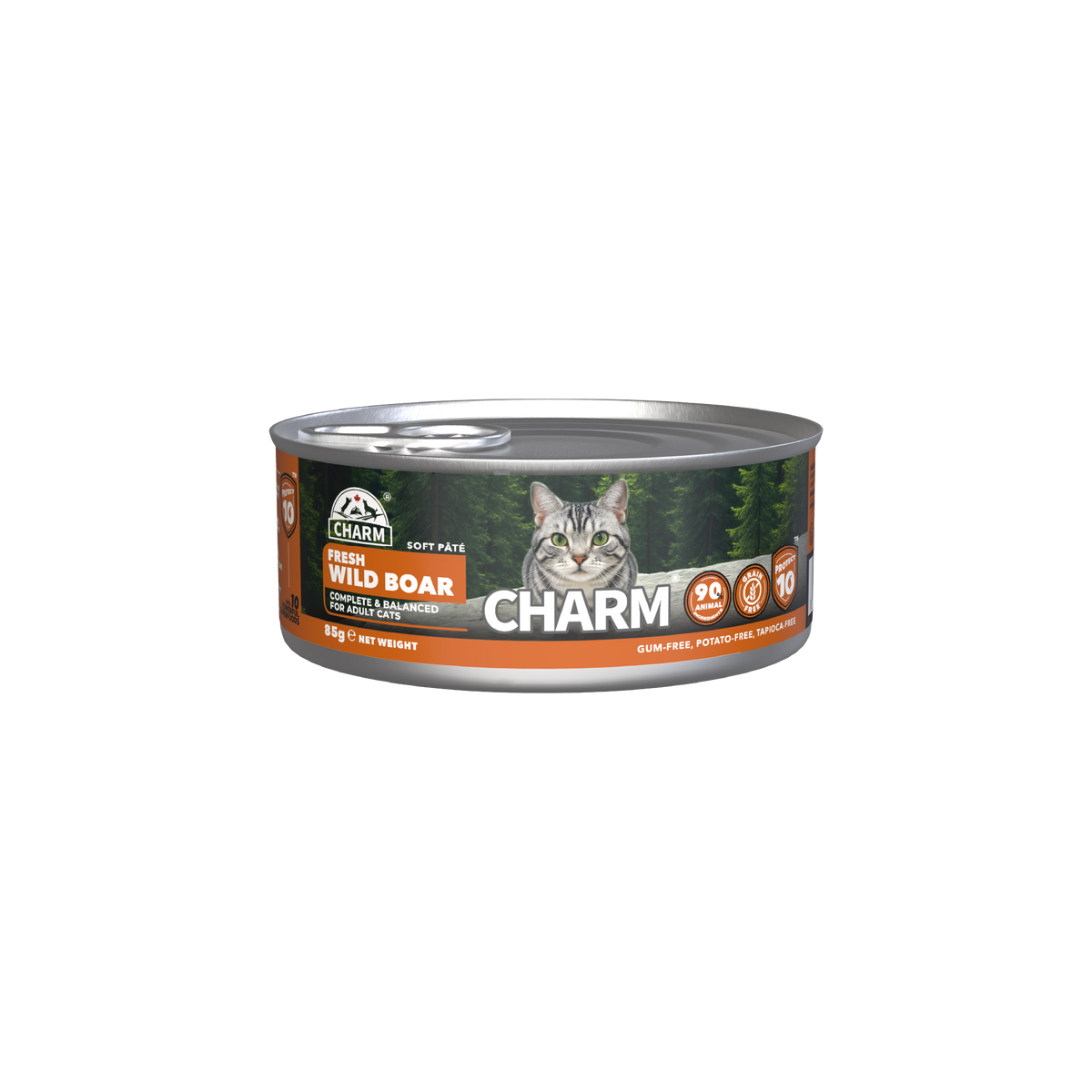 CHARM - Wild Boar Soft Paté – vådfoder til kat med vildsvin