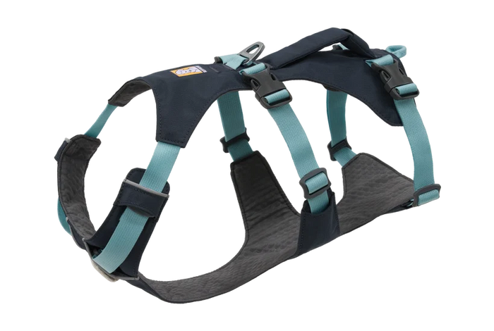 Flagline Hundesele med håndtag - Ruffwear Basalt Gray