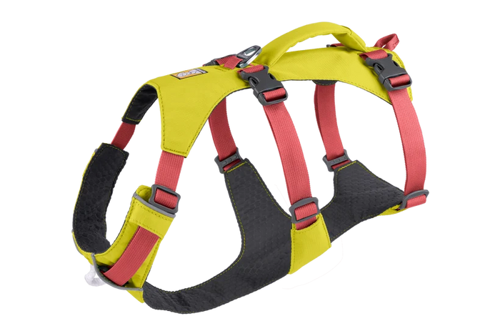 Flagline Hundesele med håndtag - Ruffwear Lichen Green