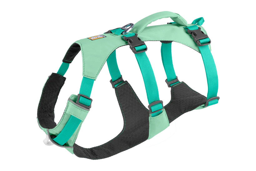 Flagline Hundesele med håndtag - Ruffwear Sage Green