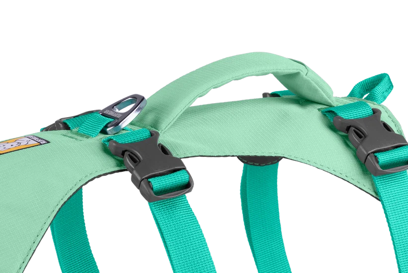Flagline Hundesele med håndtag - Ruffwear Sage Green