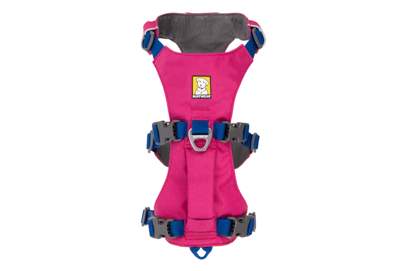 Flagline Hundesele med håndtag - Ruffwear Alpenglow Pink