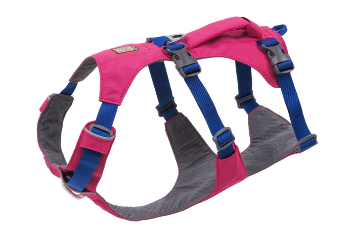 Flagline Hundesele med håndtag - Ruffwear Alpenglow Pink