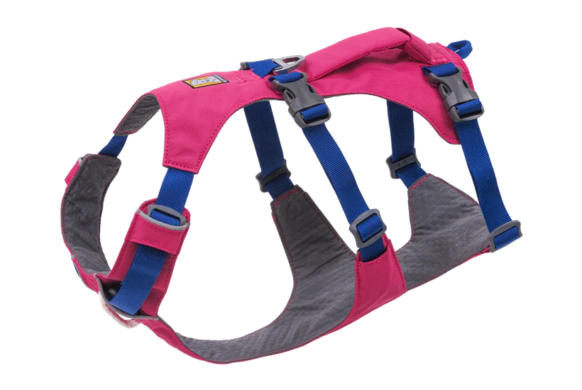 Flagline Hundesele med håndtag - Ruffwear Alpenglow Pink