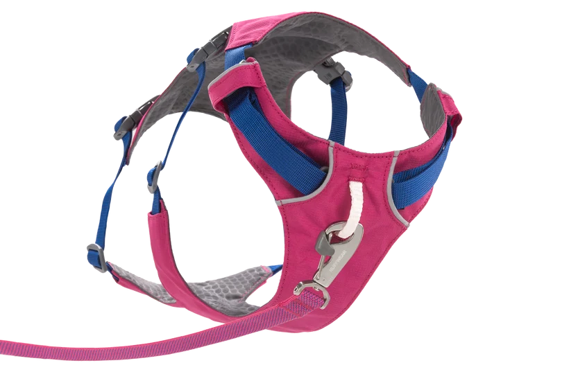 Flagline Hundesele med håndtag - Ruffwear Alpenglow Pink