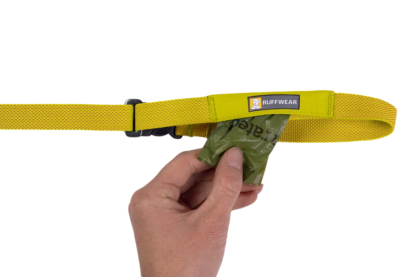 Flagline hundeline - Ruffwear Lichen Green