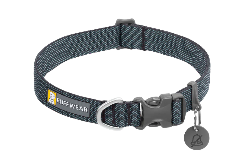 Hi & Light halsbånd - Ruffwear Basalt Gray