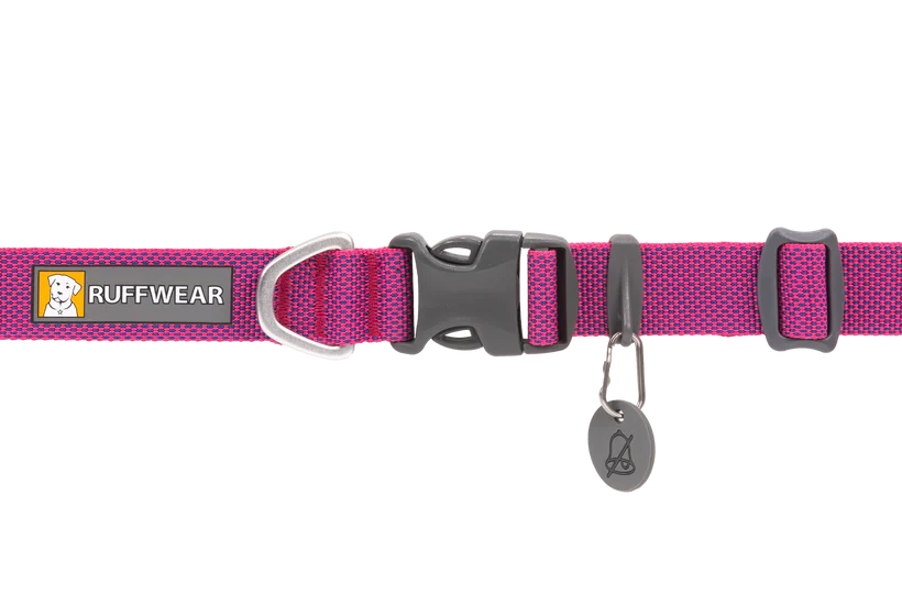 Hi & Light halsbånd - Ruffwear Pink
