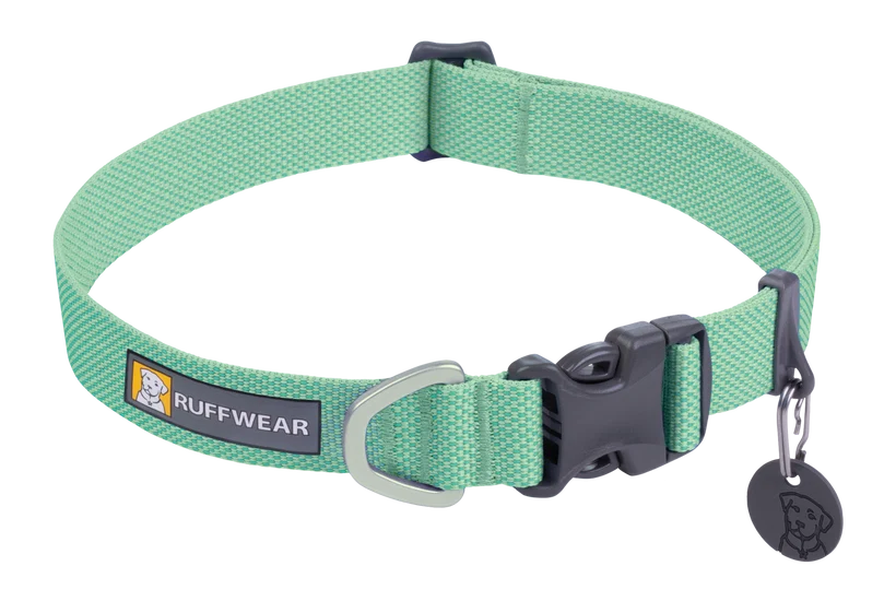 Hi & Light halsbånd - Ruffwear Sage Green
