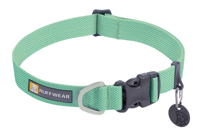 Hi & Light halsbånd - Ruffwear Sage Green