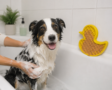 Calm Paws Bath Anti-Anxiety Duck – slikkemåtte med sugekop