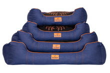 Denim Elegance Hundeseng - Kiwi Walker