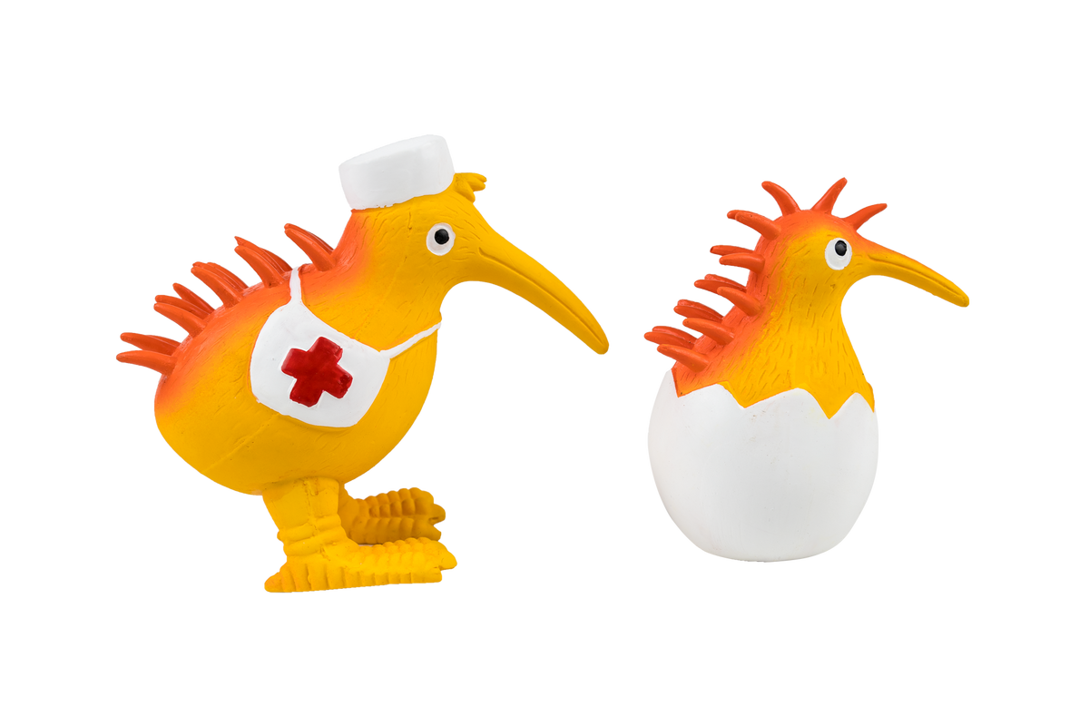 CARACTER Whistle Kiwi Nurse - Orange