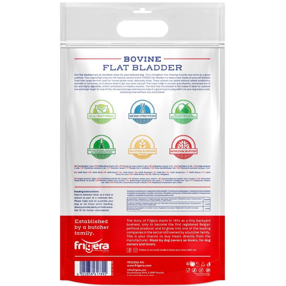 Naturel Dog Chews Okseblære flad 5 stk