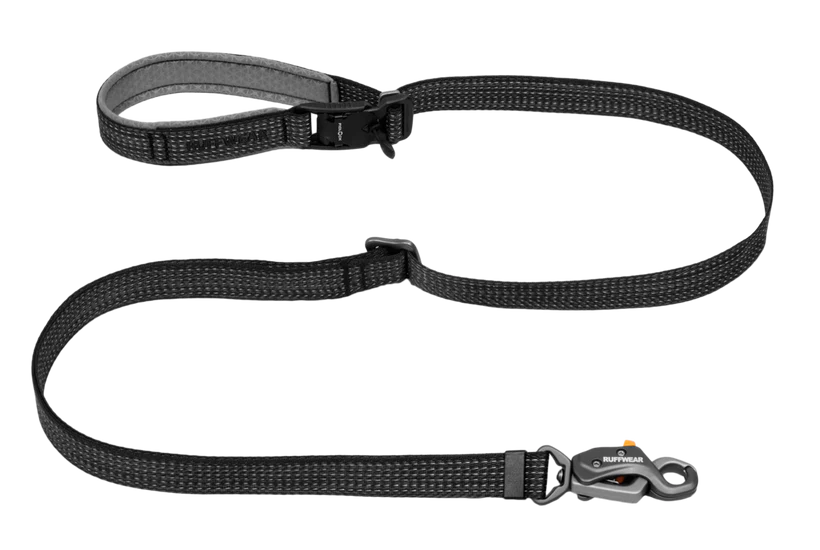 Ruffwear Ridgeline, line 1,2 m -2 m - Obsidian black