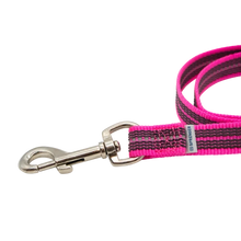 Sprenger Reflective Nylon Hundesnor – Slidstærk & Reflekterende, Pink