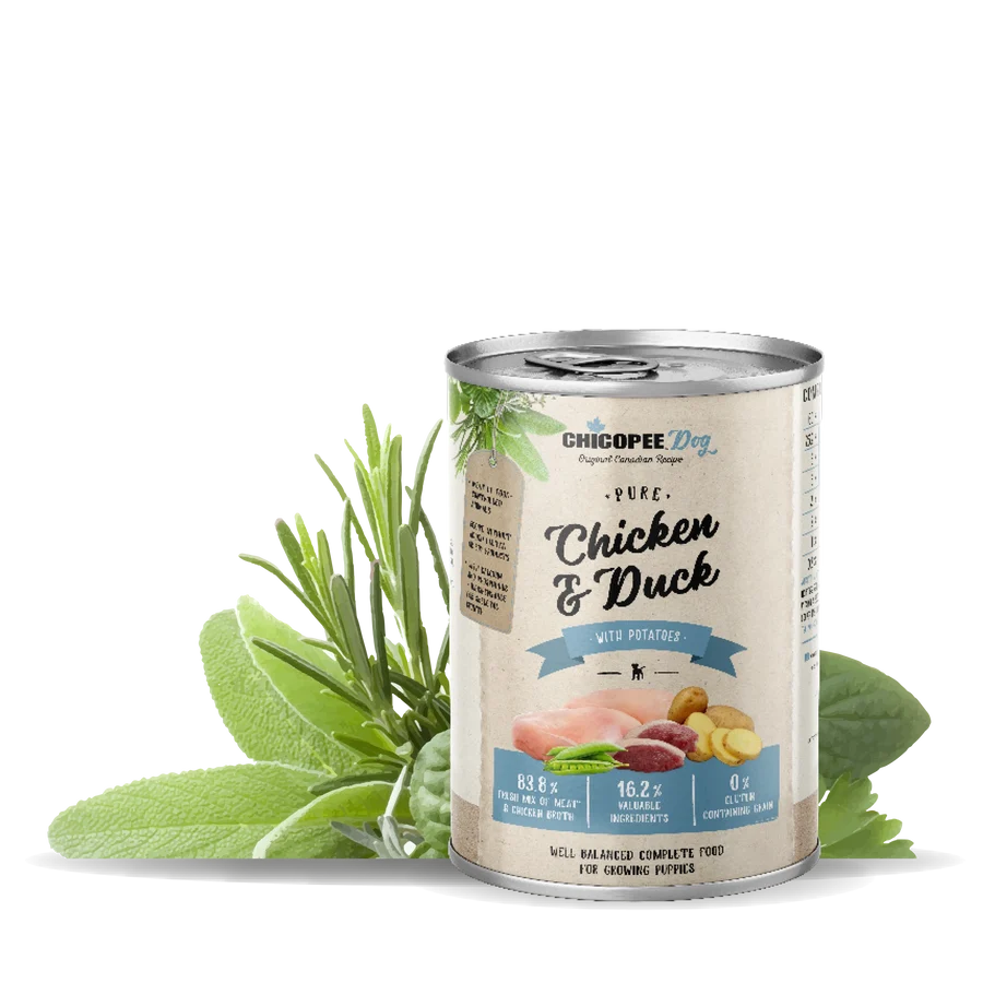 Chicopee Dog Junior - Pure Chicken & Duck 12 x 400 gram