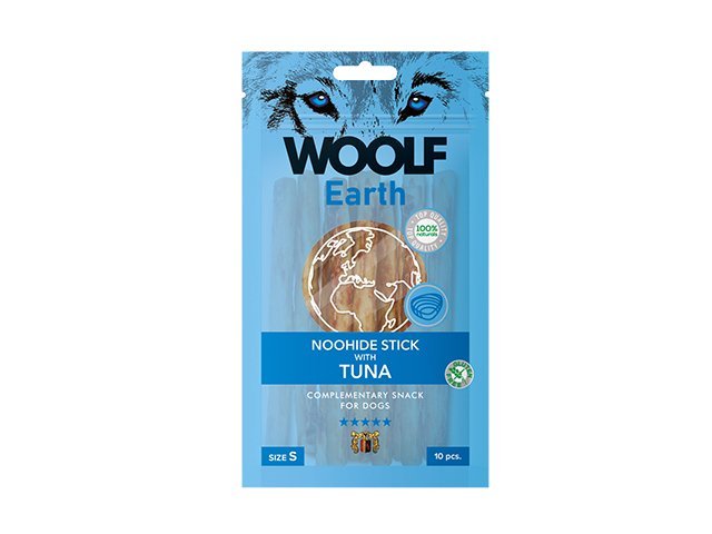 Woolf Earth Noohide stick, Tun 10 stk Small.