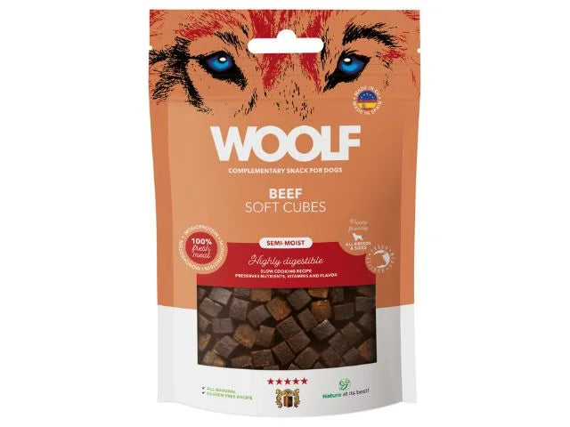 Woolf Soft Cubes Beef 100 g