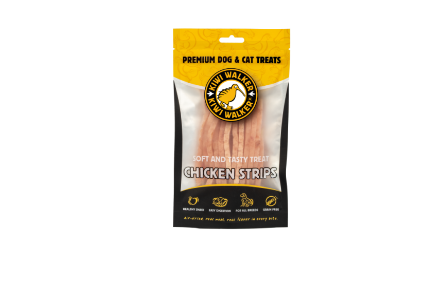 Chicken Strips (Soft and Tasty Treat) - Premium Dog & Cat Treats - Kiwi Walker