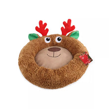 Donut hundeseng i juletema