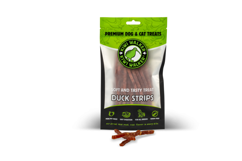 Duck Strips (Soft and Tasty Treat) - Premium Dog & Cat Treats - Kiwi Walker
