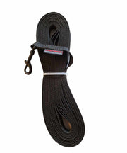 10 m flad webbing line m/håndtag