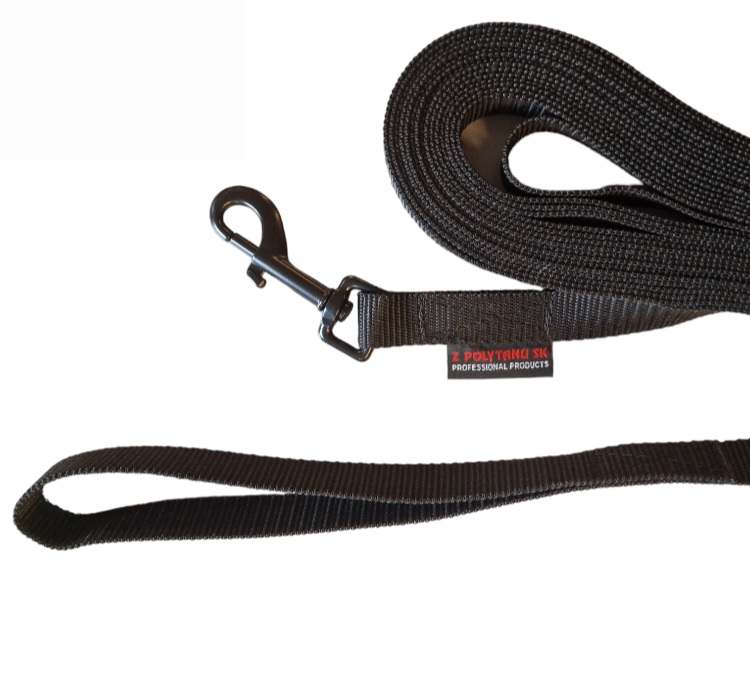 10 m flad webbing line m/håndtag